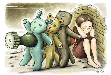 درمان آسیب روانی در کودکان در زمان جنگ