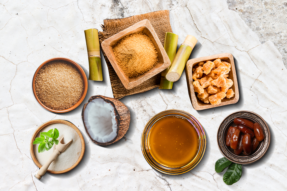 معرفی جایگزین‌های سالم برای شکر و روغن
